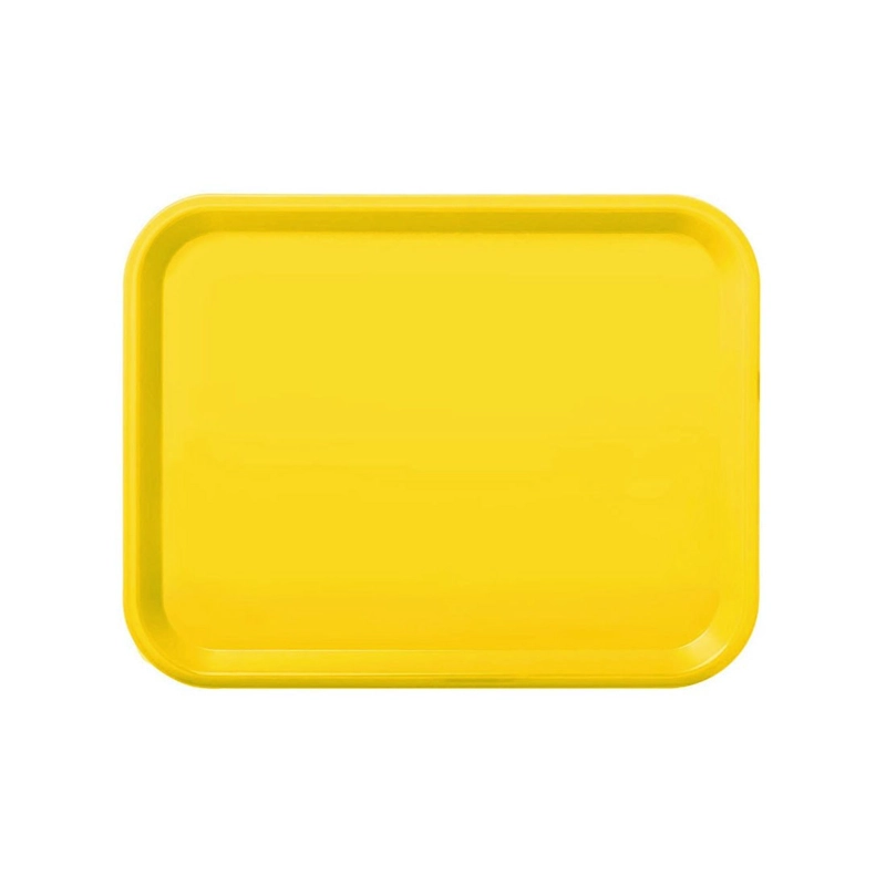 BANDEJA SERVICIO COLOR AMARILLO - 1