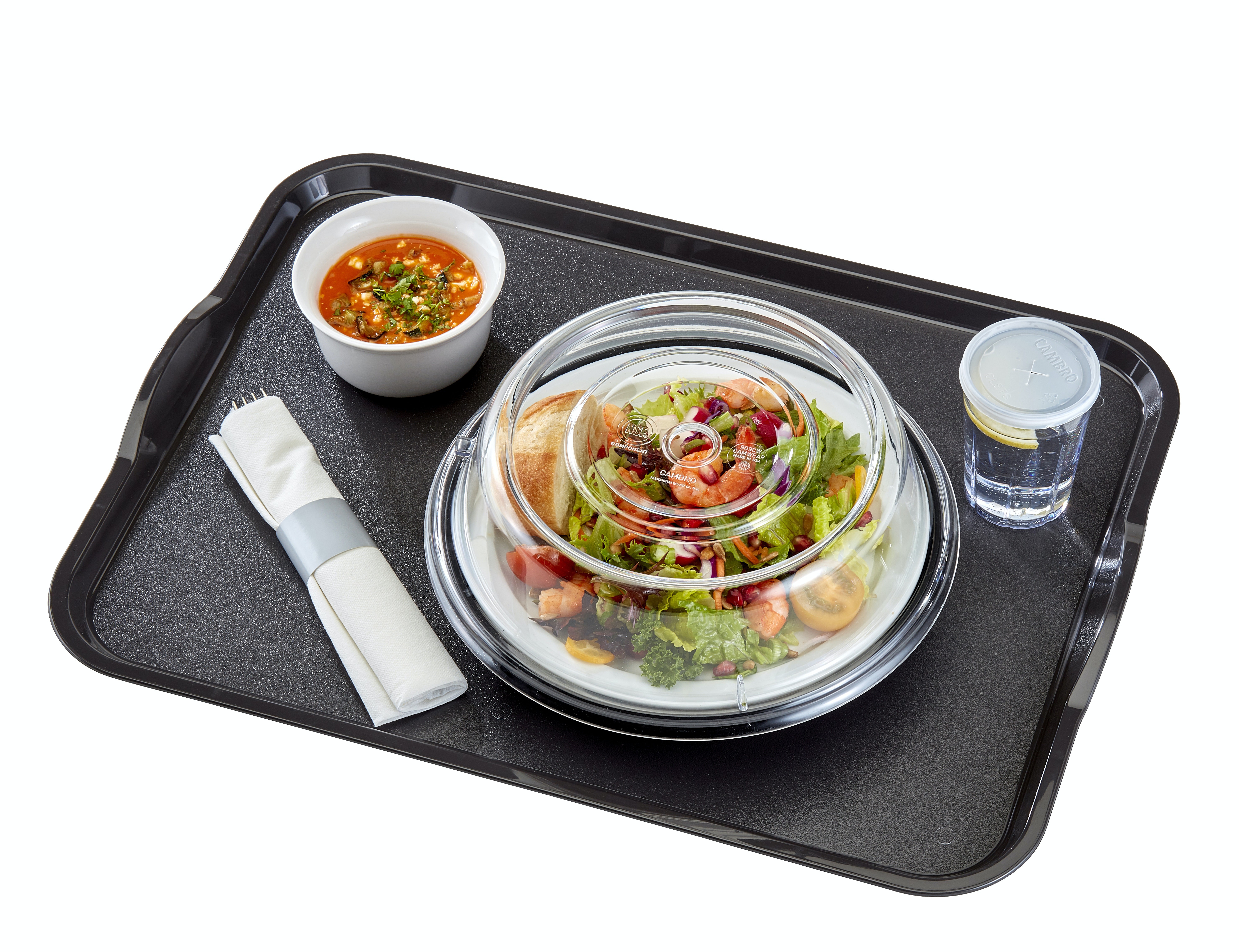 CUBREPLATO IMAHE POLICARBÓNATO TRANSPARENTE 27.4 CM - 2