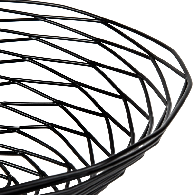CANASTA IMAHE REDONDA 25 CM METAL - 6