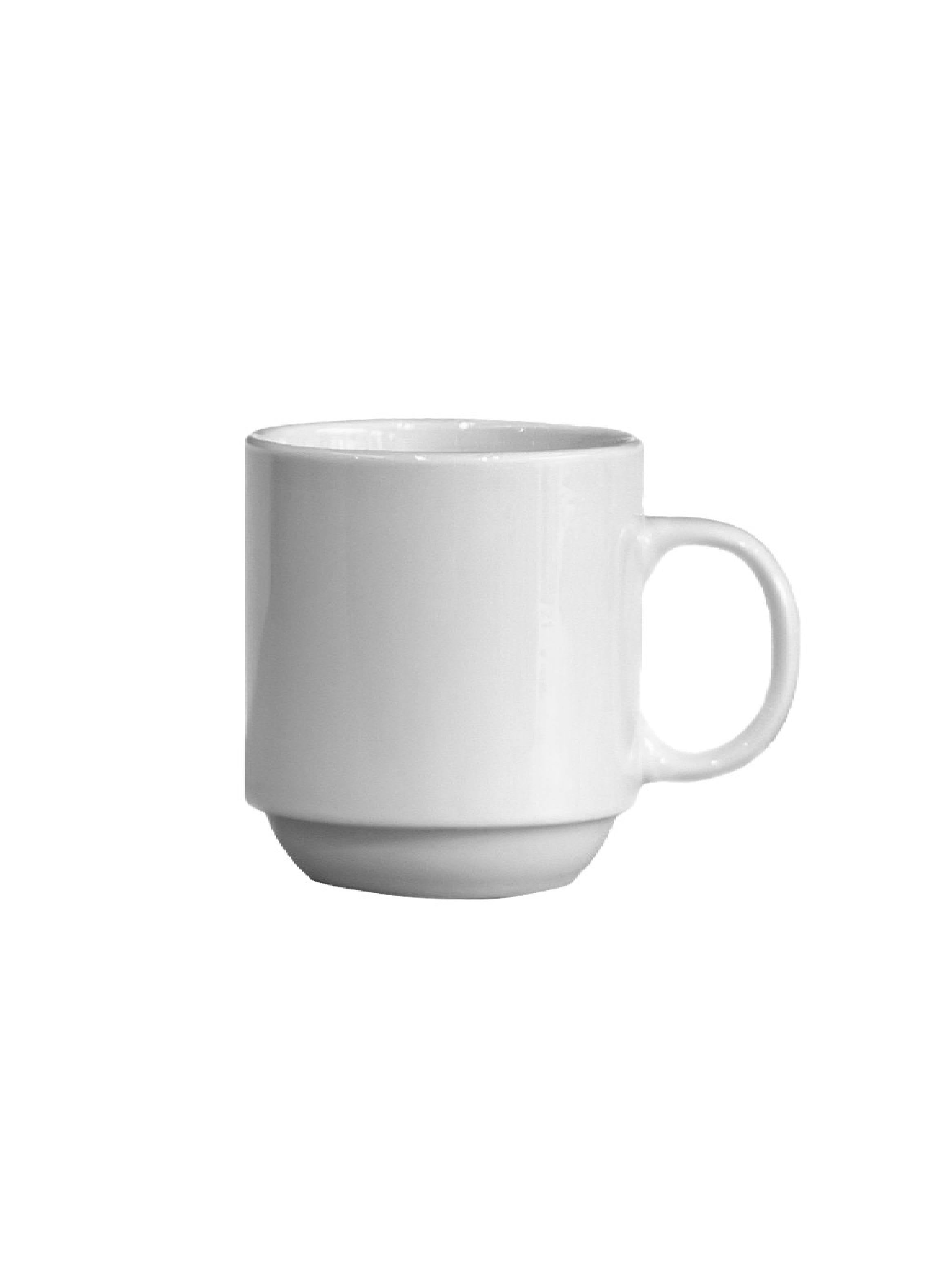 SET DE 6 MUG APILABLE PORCELANA 350ML TOWER - 3