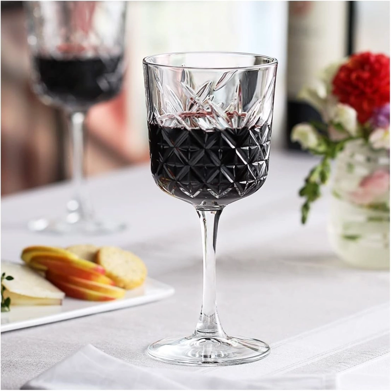 SET DE 4 COPAS DE VINO TINTO 330 ML LINEA TIMELLES - 4