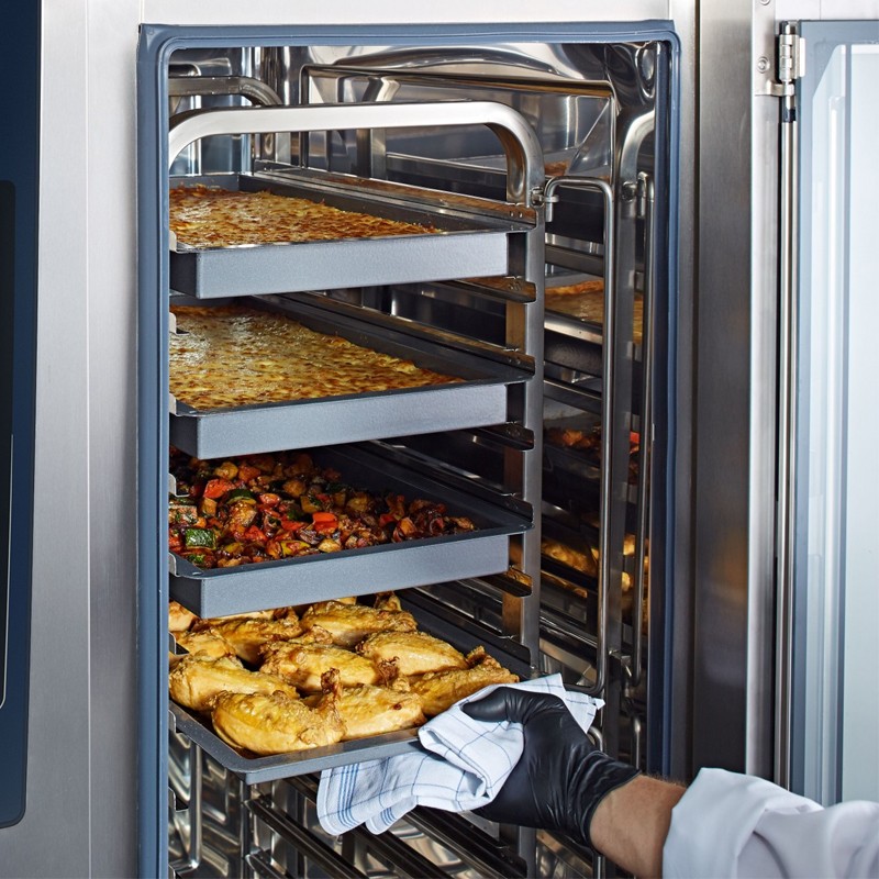 BANDEJA ANTIADHERENTE ACERO INOX GN 1/1. B - 5