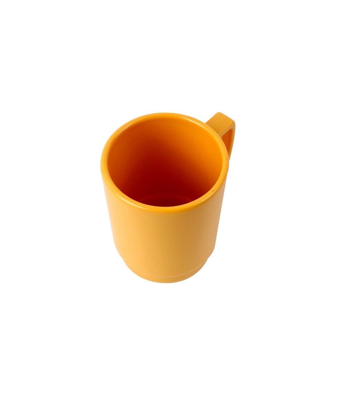SET DE 4 MUG POLICARBONATO AMARILLO 300 ML | IMAHE - 2