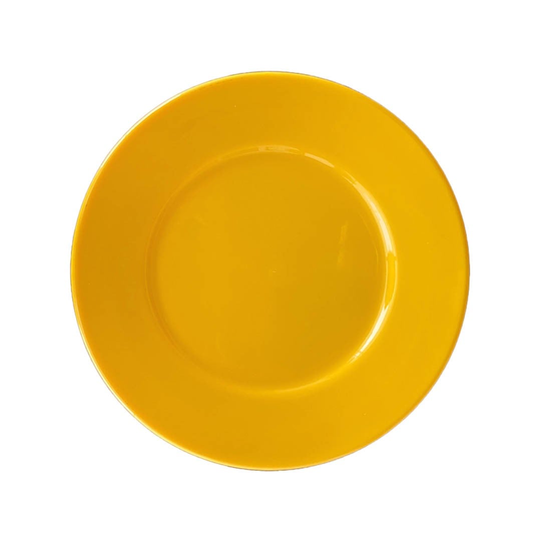 SET DE 6 PLATO PC AMARILLO 19 CM | IMAHE - 1