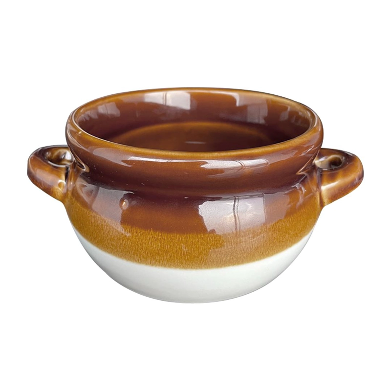 SET DE 4 BOWL CERAMICA 12 X 7.5 CM CAFE  LINEA JALISCO - 1