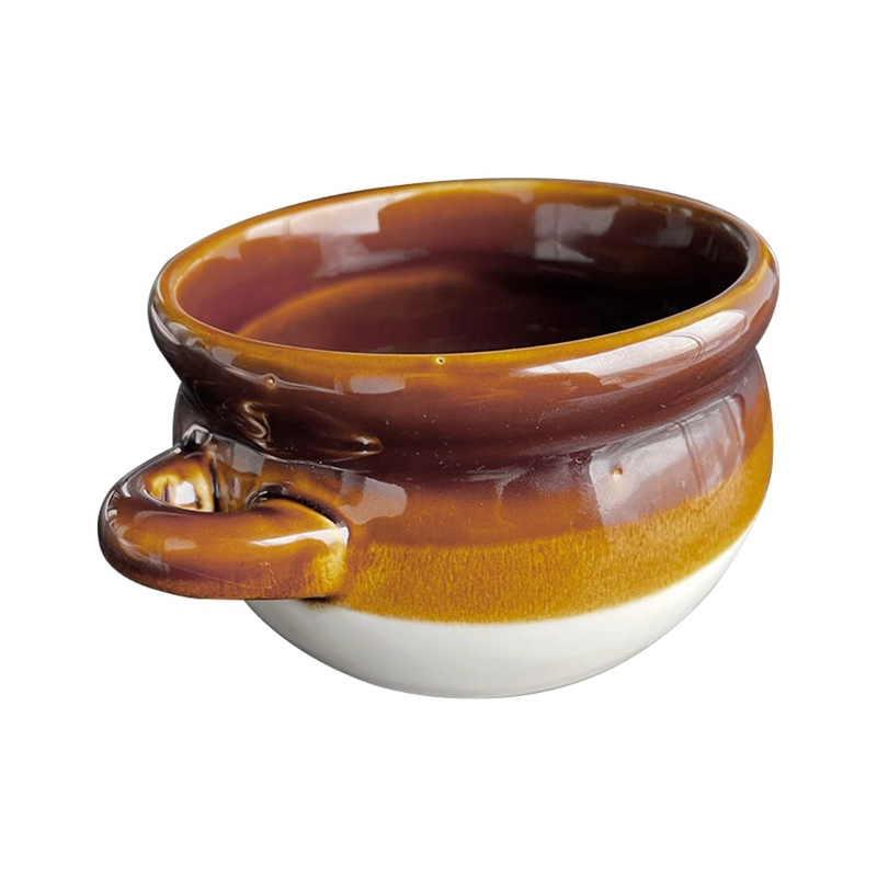 SET DE 4 BOWL CERAMICA 12 X 7.5 CM CAFE  LINEA JALISCO - 4