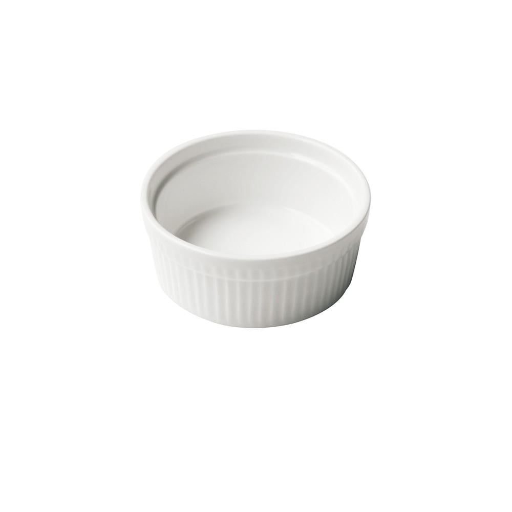 POCILLO PORCELANA ACANALADO 10 CM - 1