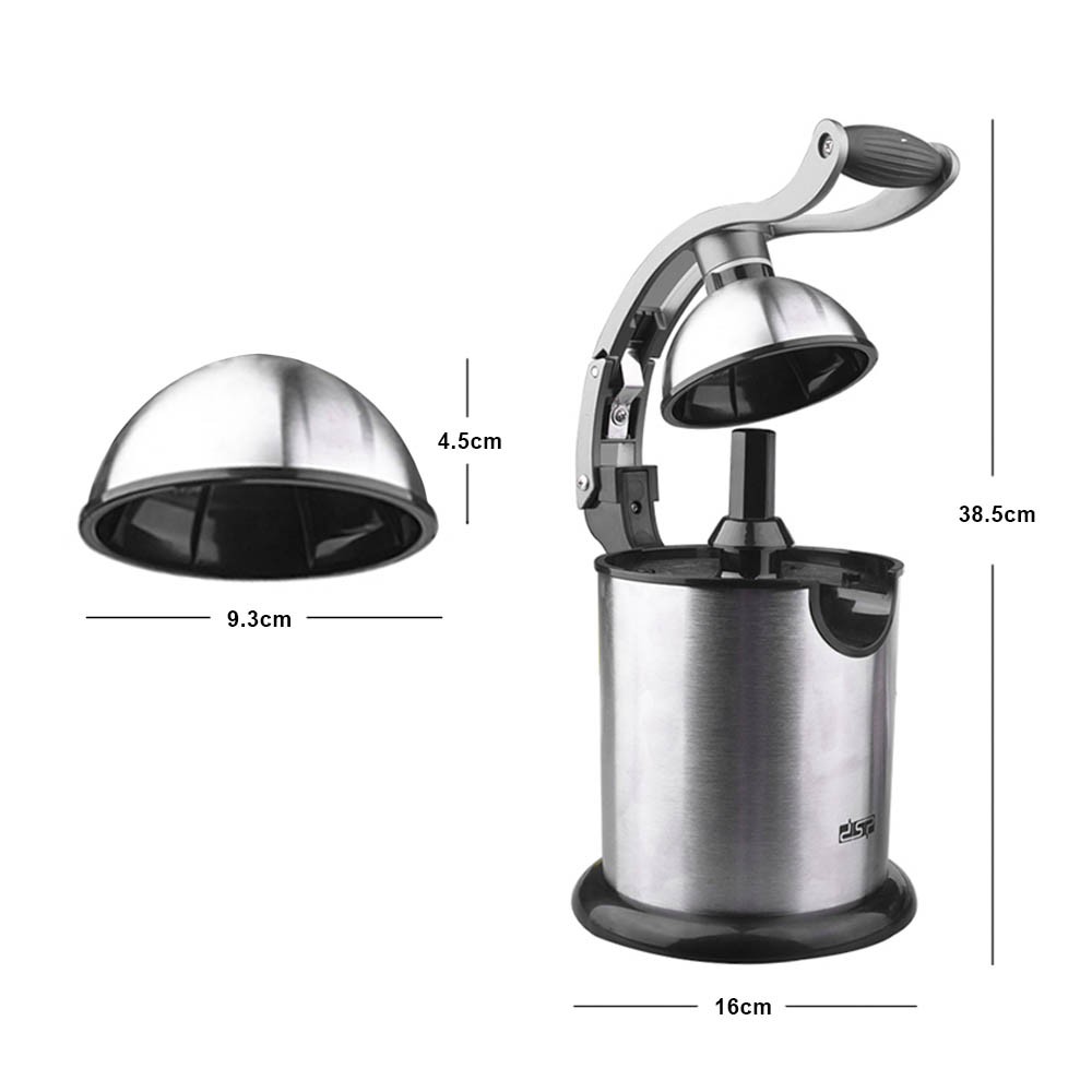 EXPRIMIDOR DE CITRICOS 1 LITRO ACERO INOX - 6