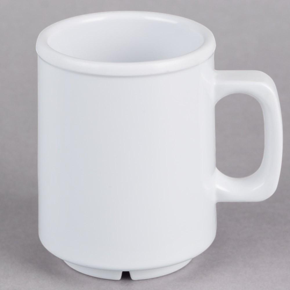 MUG MELAMINA EN COLOR BLANCO 240ML - 2