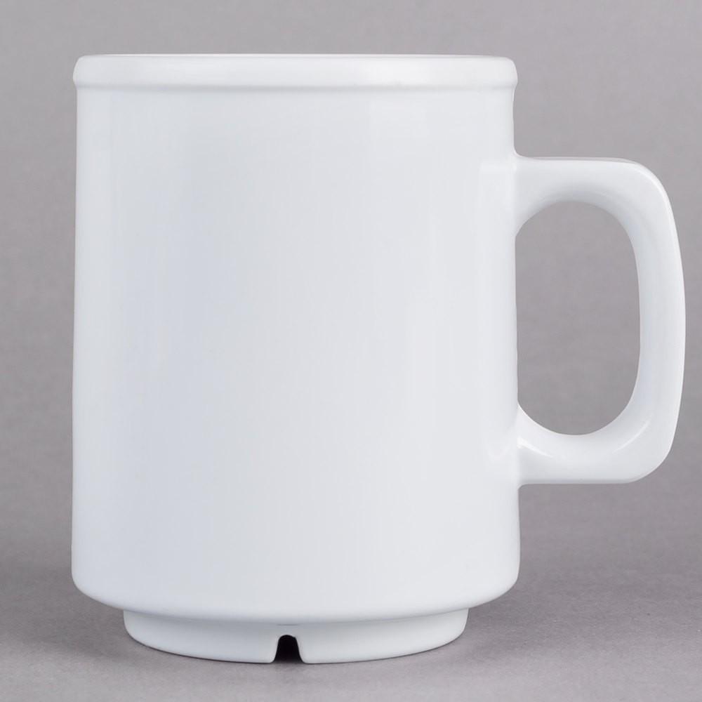 MUG MELAMINA EN COLOR BLANCO 240ML - 3