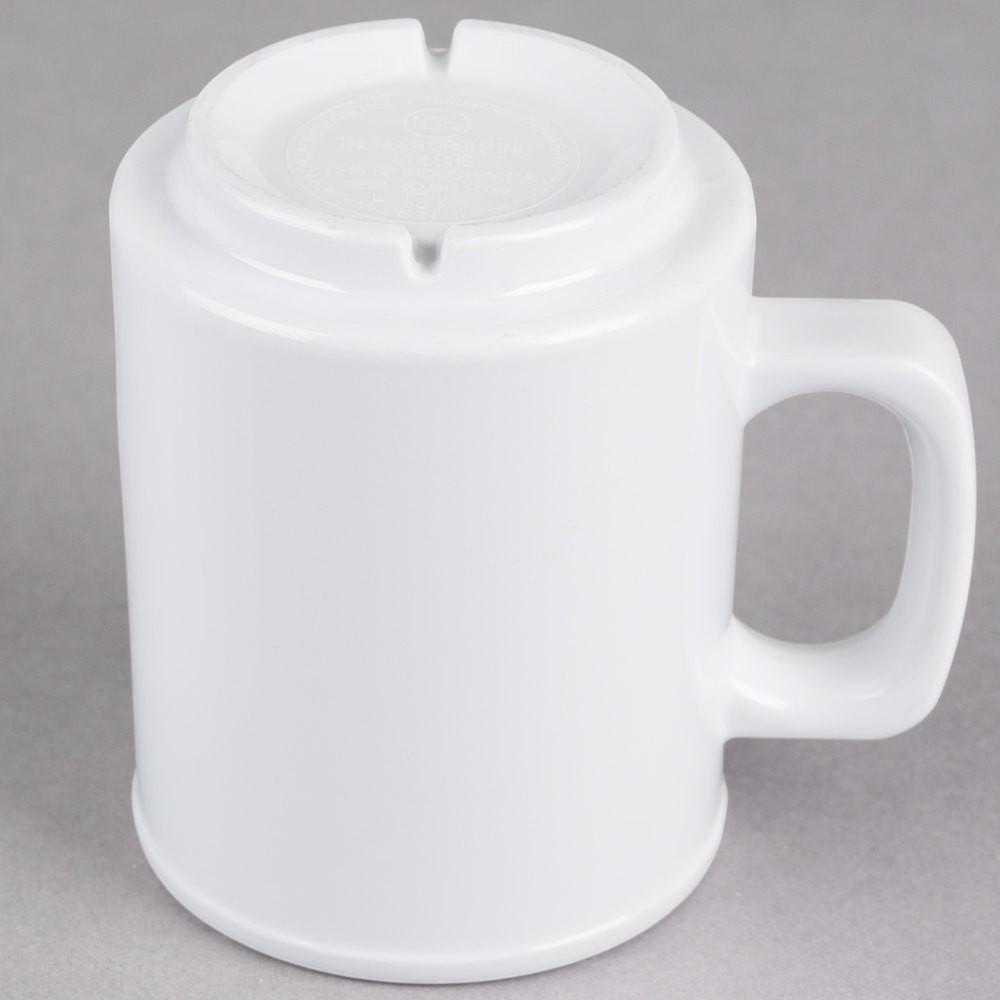 MUG MELAMINA EN COLOR BLANCO 240ML - 5