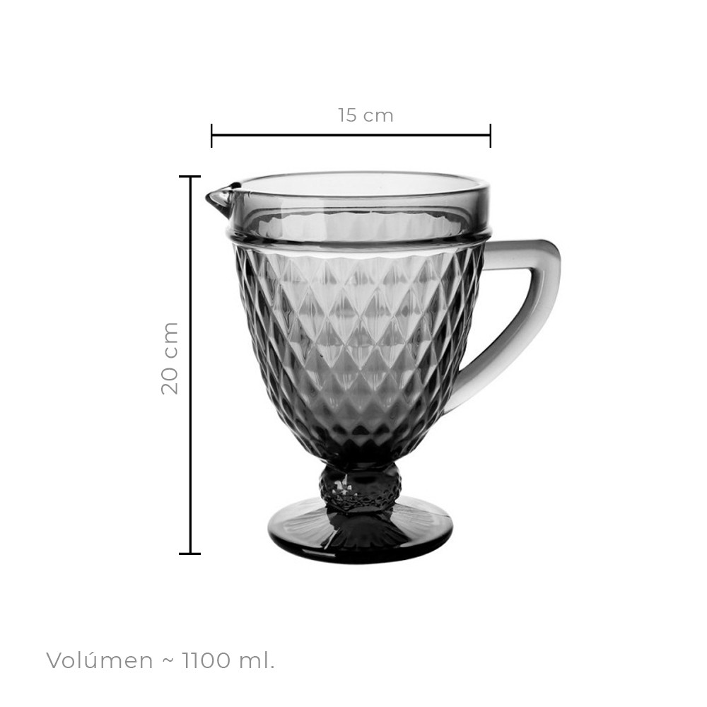 JARRO GRIS 1100ML SMOOKY - 2