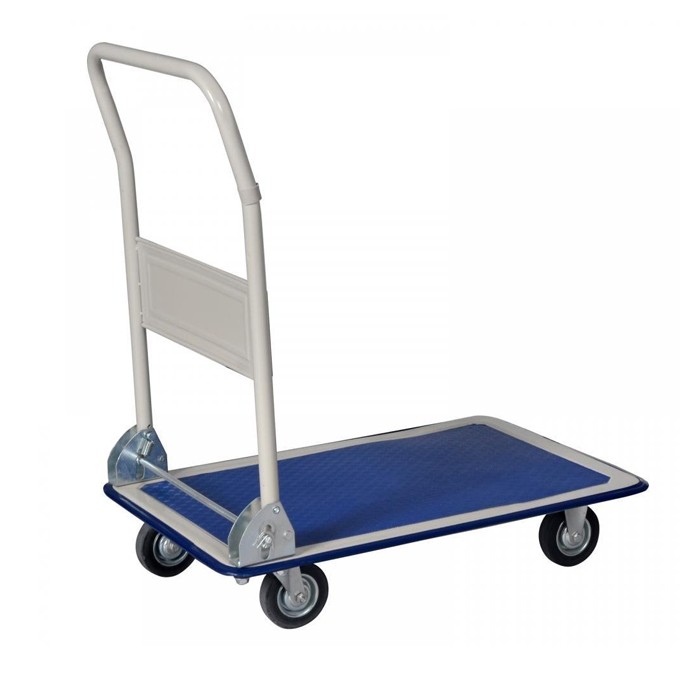 CARRO PLATAFORMA PLEGABLE AZUL - 3