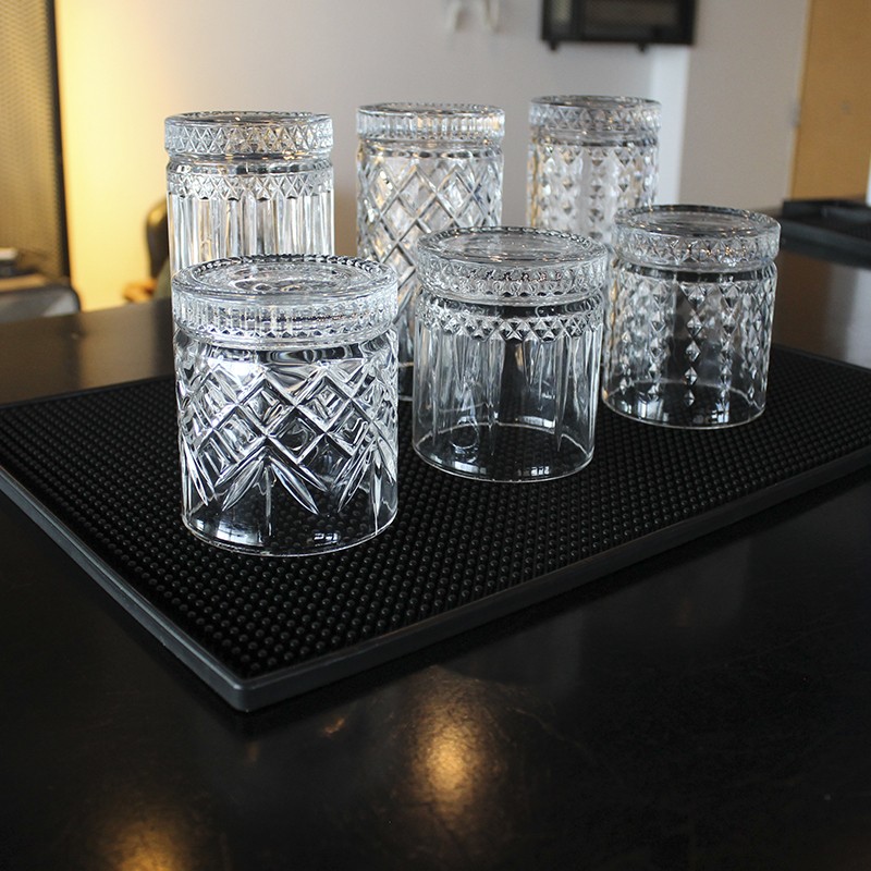ESTERILLA BAR NEGRA 30X46 CM - 2