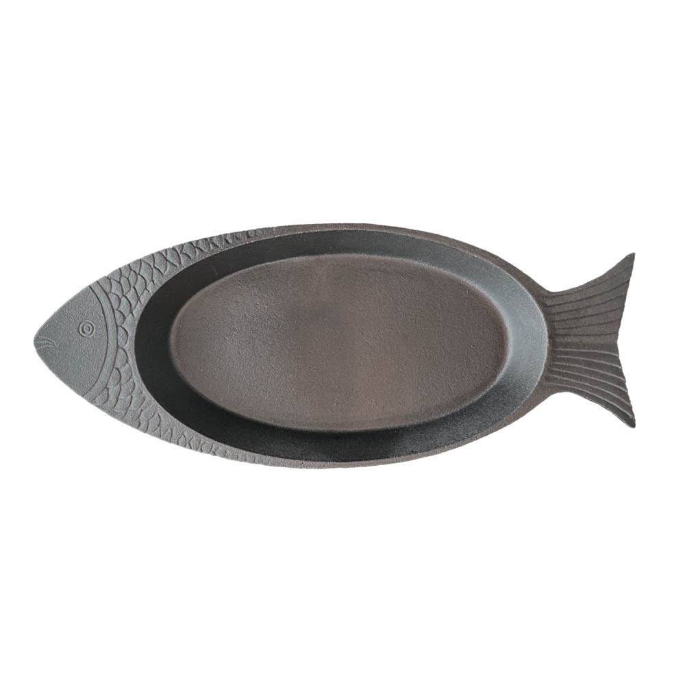 PLATO PESCADO HIERRO 45 CMS BRIVA - 1