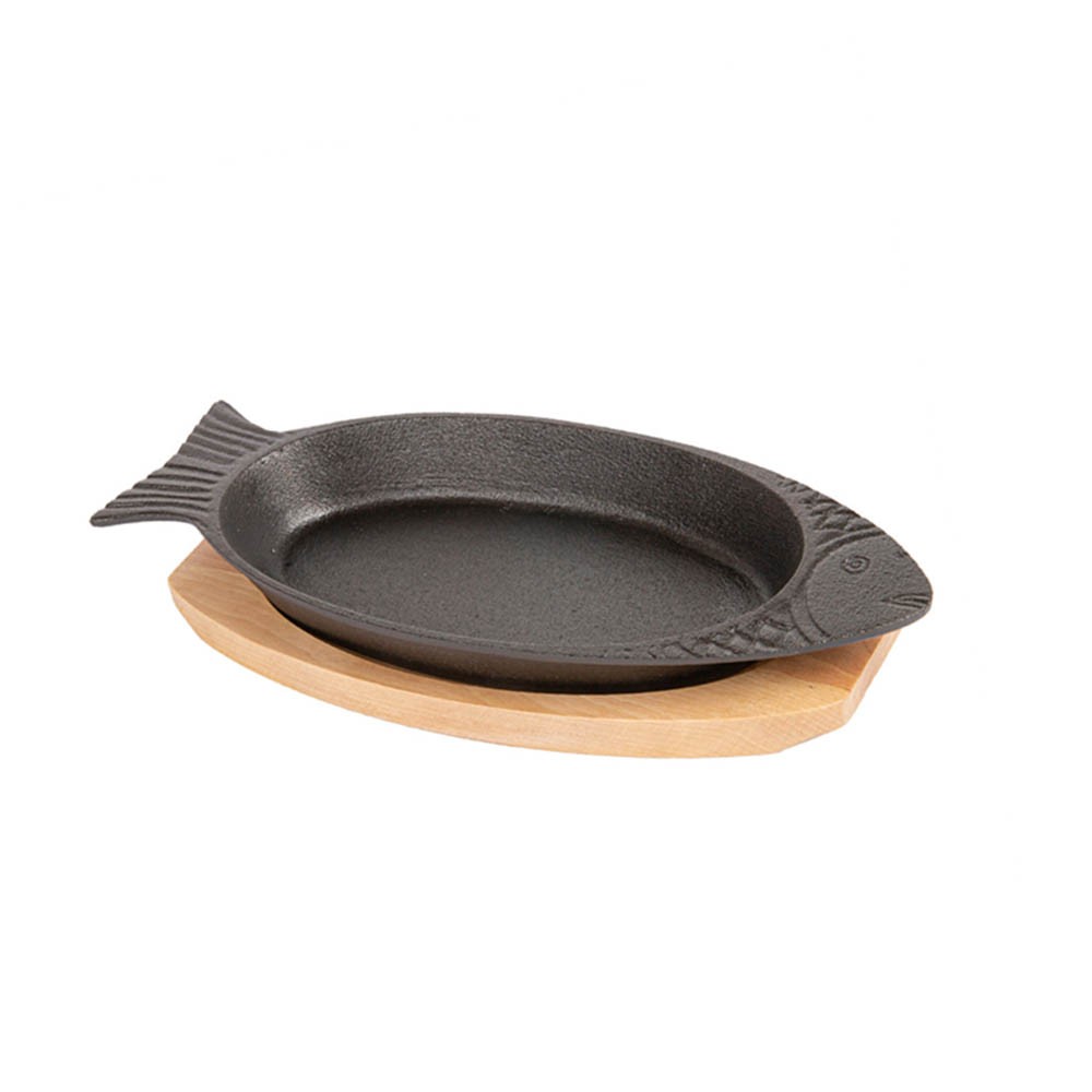 PLATO PESCADO HIERRO 45 CMS BRIVA - 3