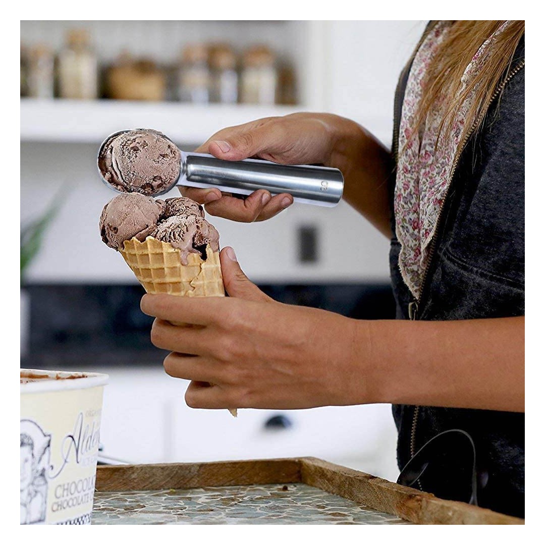 CUCHARA DE HELADOS MANITO ALUMINIO 74 CC / 2.5 OZ - 5