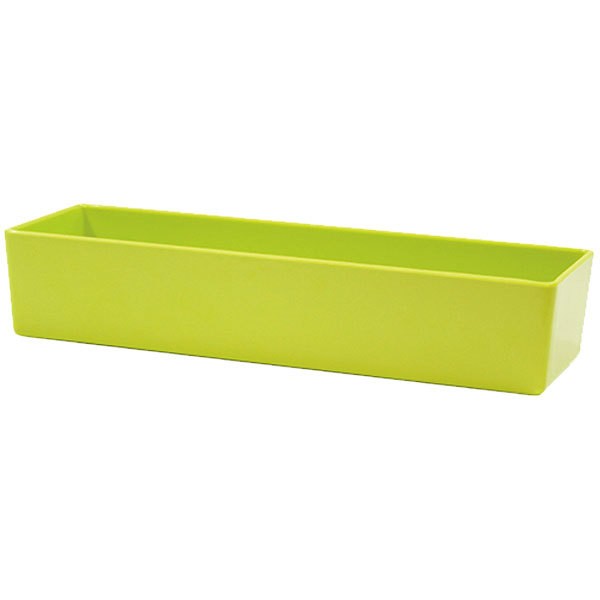 RECIPIENTE VERDE LIMA 38X12X3.8CM. - 1