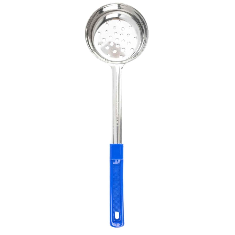 CUCHARA PORCIONADORA PERFORADA 236ML AZUL - 1