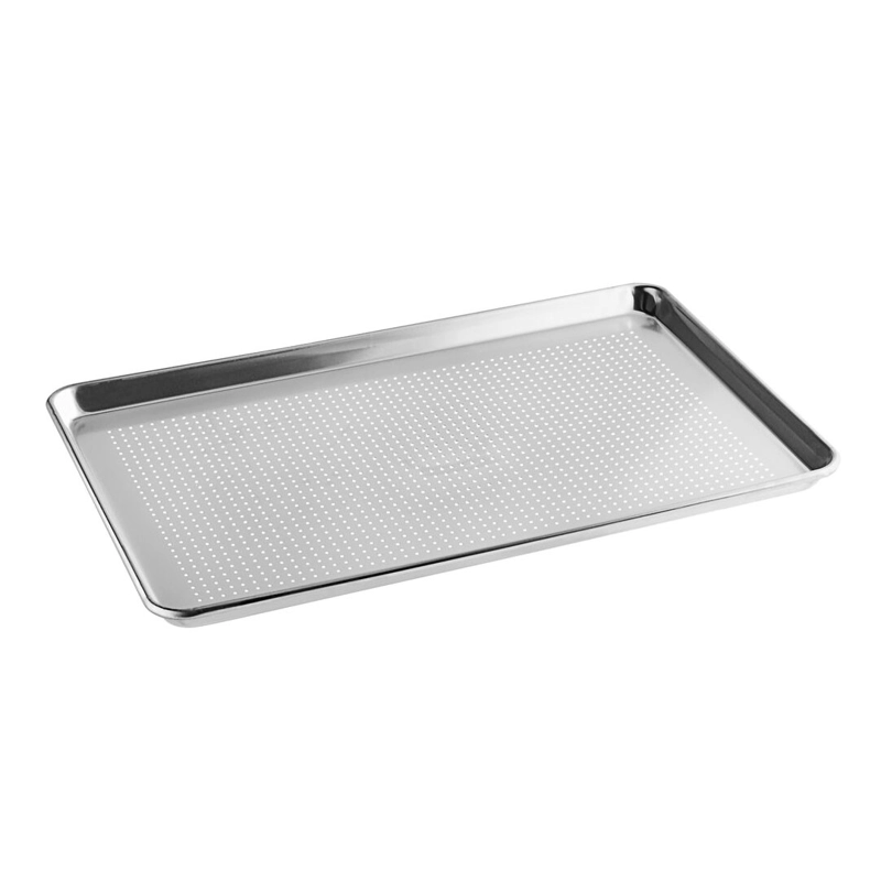 BANDEJA PASTELERA ALUMINIO PERFORADA 45X65 CM - 1
