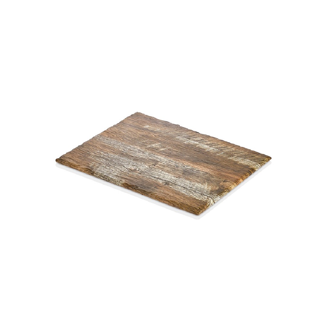 TABLA APERITIVO MELAMINA RECT 32X26X 1 CM MADERA - 1