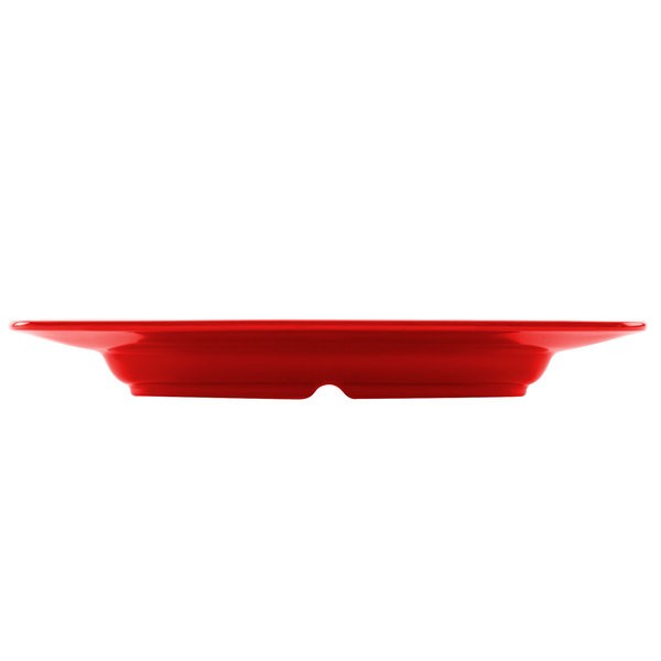 PLATO CUADRADO MELAMINA ROJA 30X30 CM - 5