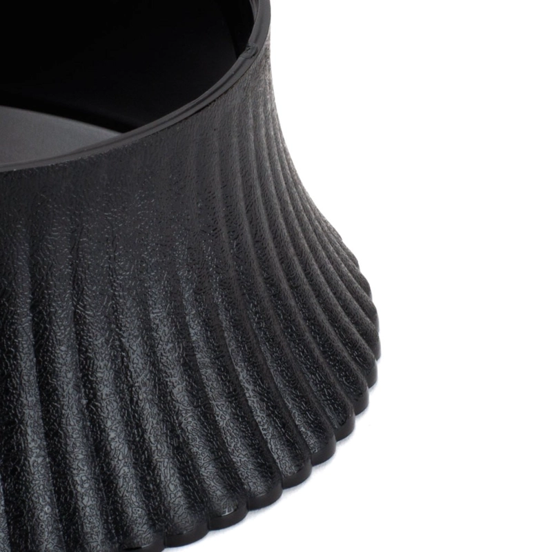 PEDESTAL PLATO TORTA NEGRO - 3