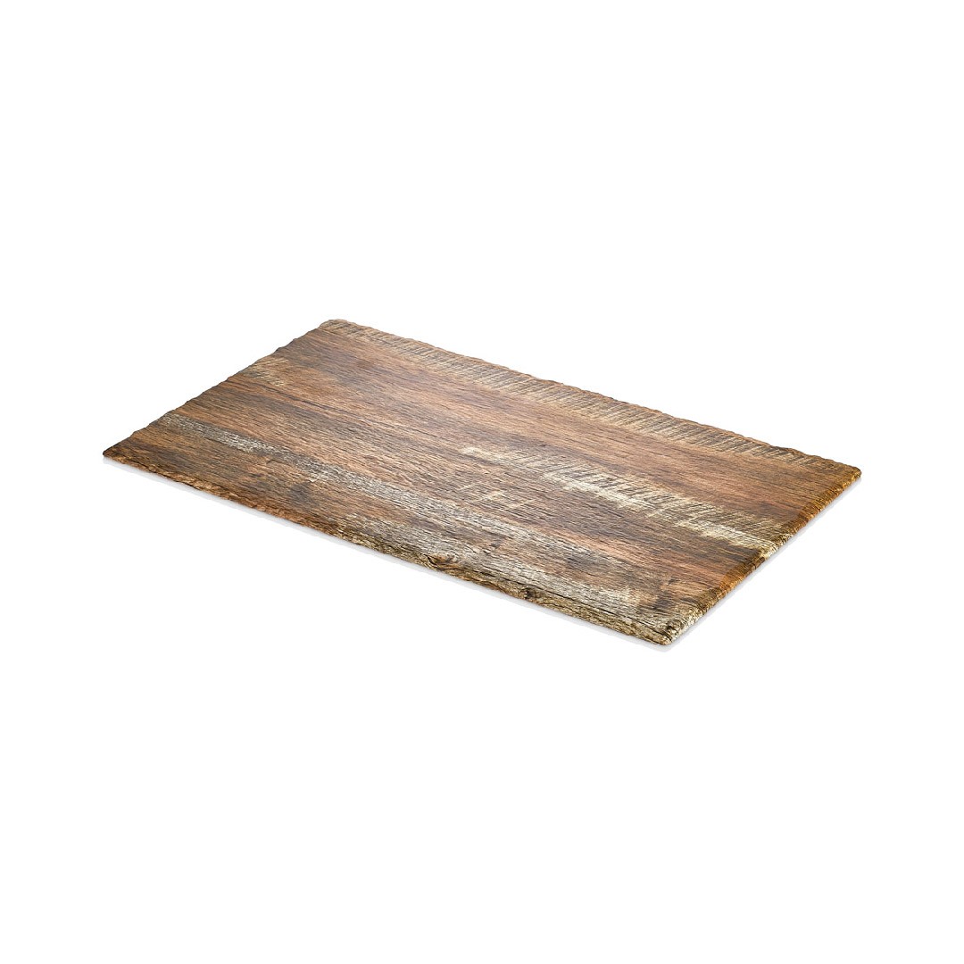 TABLA APERITIVO MELAMINA RECT 32X 53X 1 CM MADERA - 1