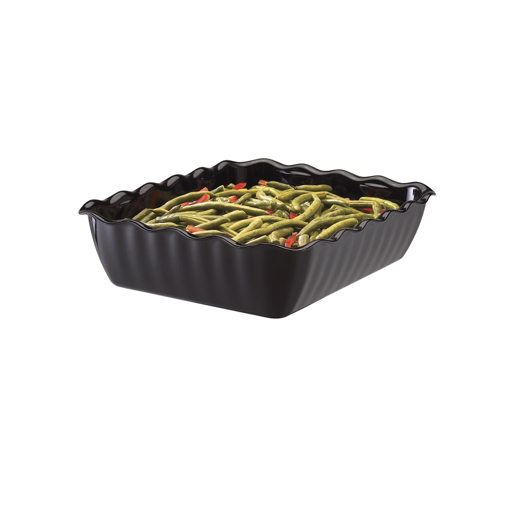 BANDEJA IMAHE NEGRA 32 X 26 X 7 CM - 1