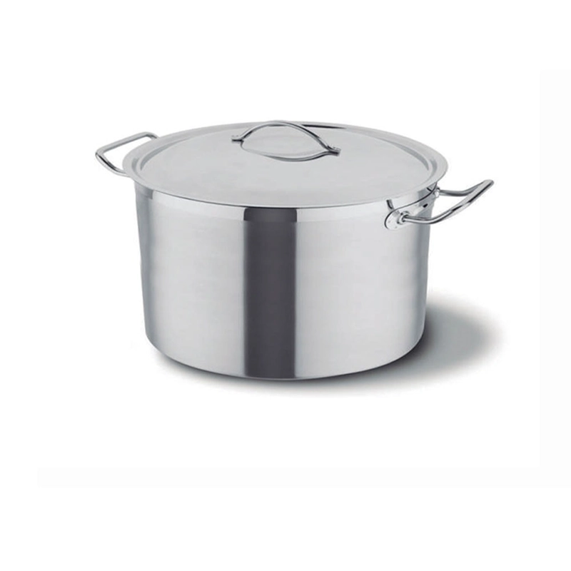 OLLA C/TAPA ACERO INOX FONDO DIFUSOR 58 LT - 1