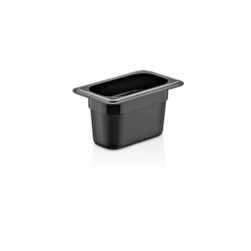 CONTENEDOR POLICARBONATO NEGRO 1/9X10 CM - 1