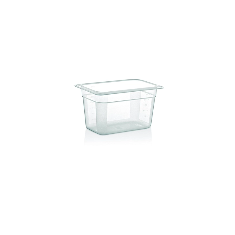 CONTENEDOR IMAHE POLICARBONATO TRANSPARENTE GN 1/4 X 15 CM