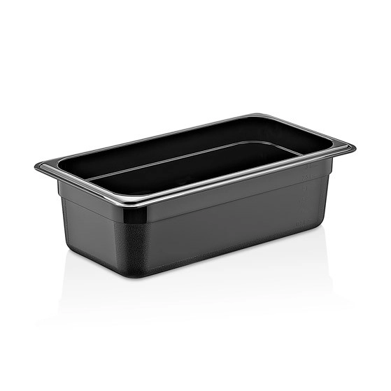 CONTENEDOR GN POLICARBONATO NEGRO 1/9 X 6.5 CMS - 1