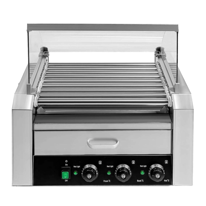 ROSTIZADOR VIENESAS CZ-9W CON CUPULA Y CAJÓN PAN VOLTER - 3