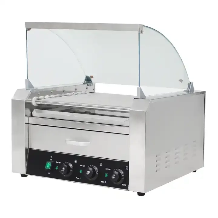 ROSTIZADOR VIENESAS CZ-9W CON CUPULA Y CAJÓN PAN VOLTER - 4