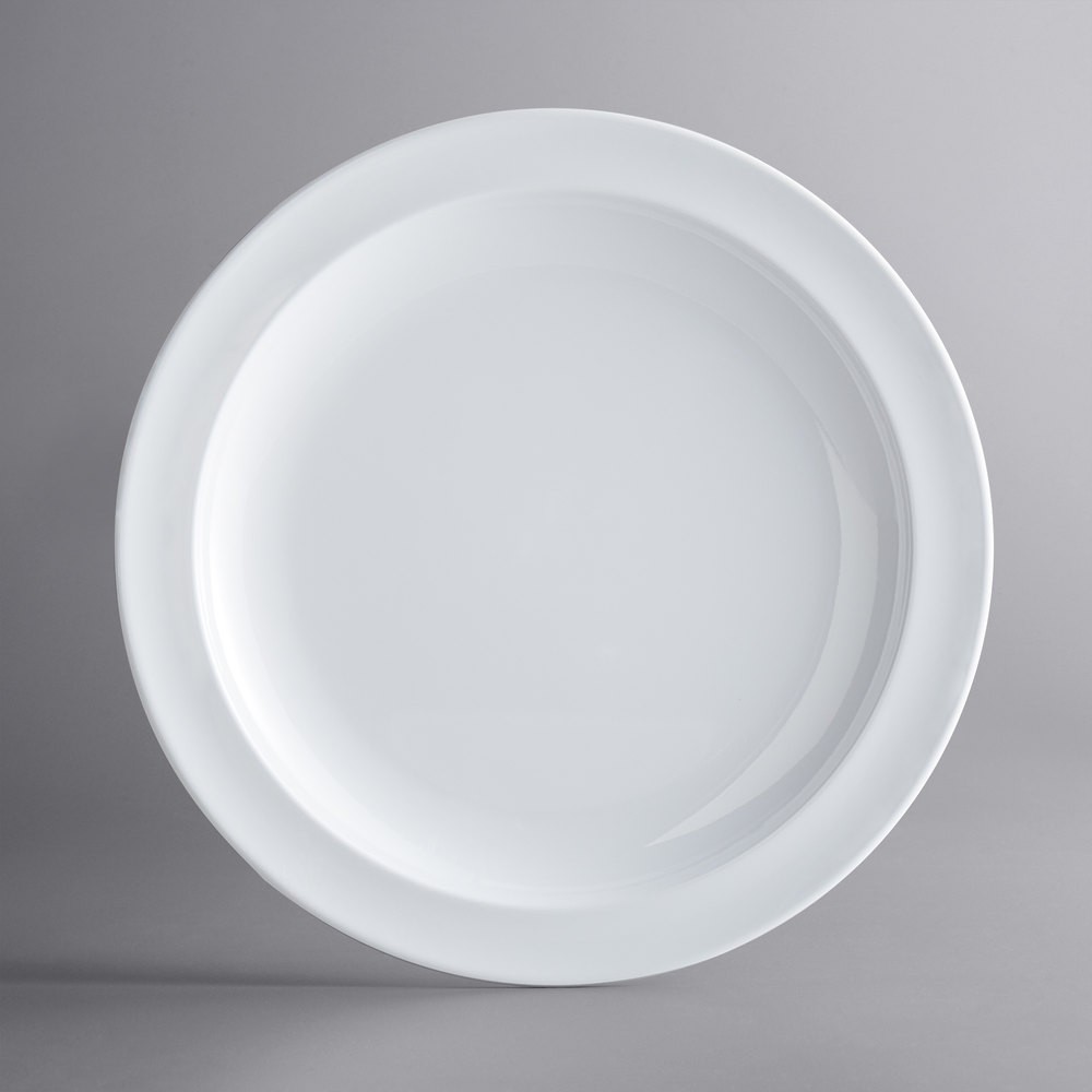 SET DE 6 PLATO PIZZA BLANCO 24.5 CM. - 1