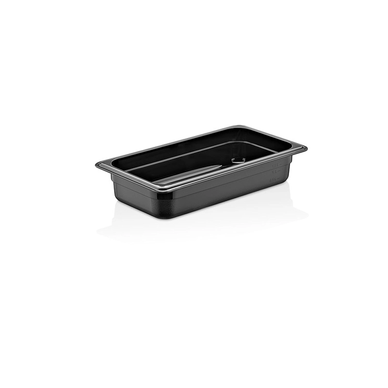 CONTENEDOR POLICARBONATO NEGRO 1/2X6 CM - 1