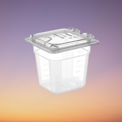 TAPA POLICARBONATO GN 1/6 FLIP LID. - 2