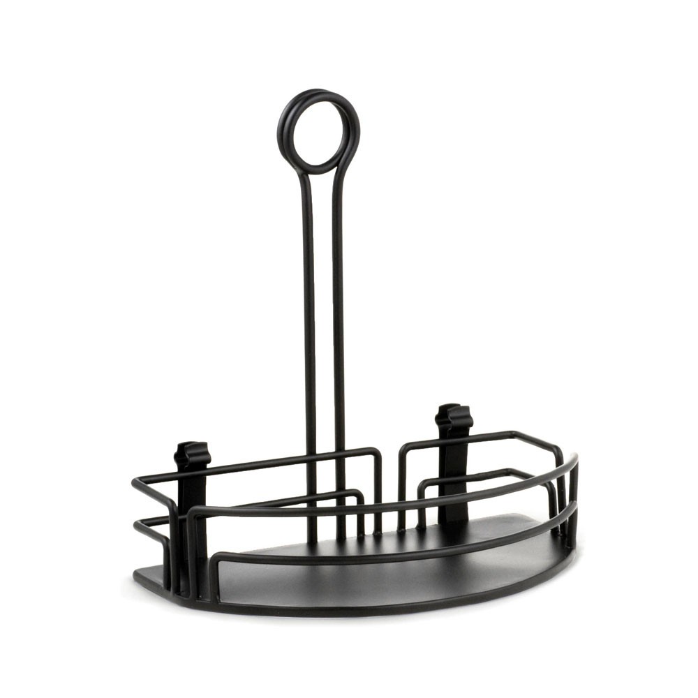 PORTACONDIMENTOS IMAHE SEMICIRCULAR 21 CM METAL - 1
