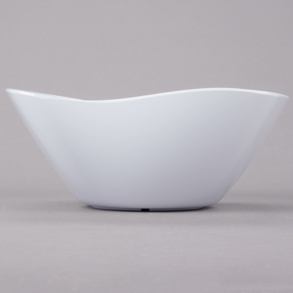 BOWL ONDEADO MELAMINA 18 CM. BLANCO - 6