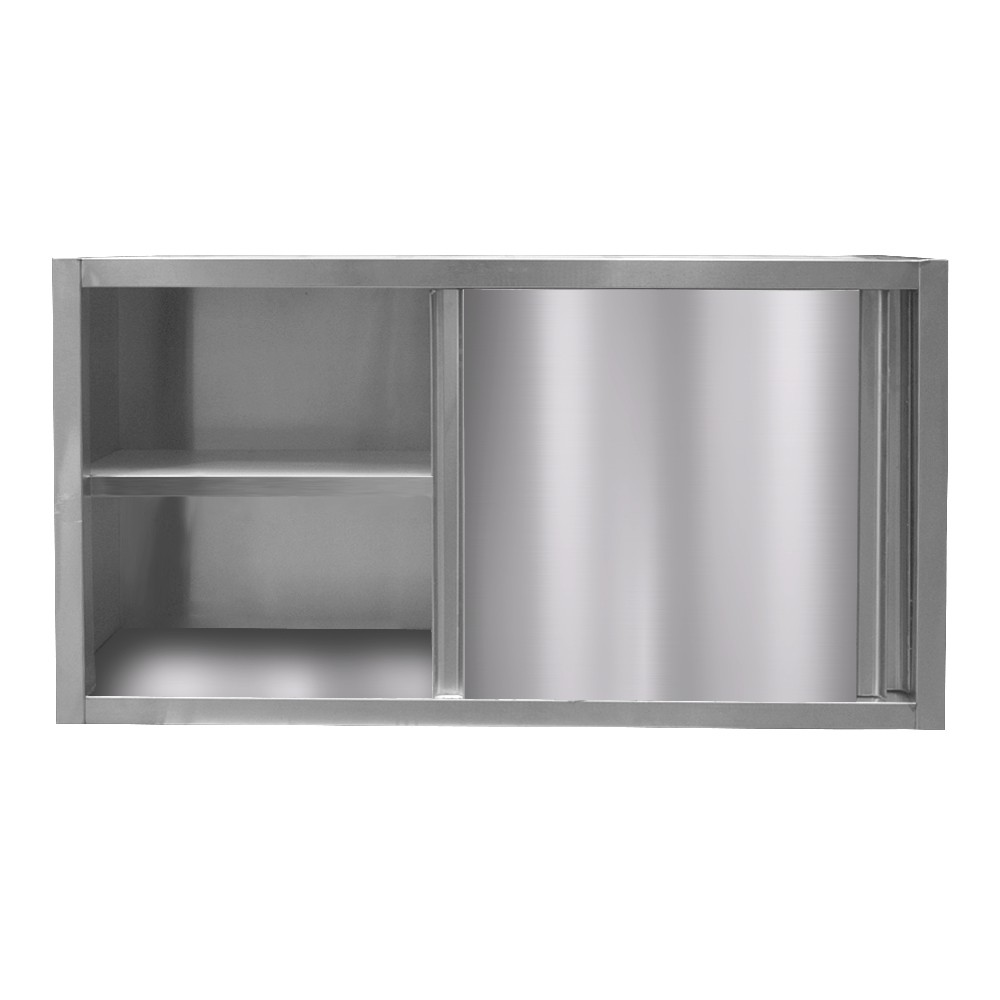 GABINETE IMAHE 2 PUERTAS ACERO INOX MED 120 X 40 X 65 CM - 2