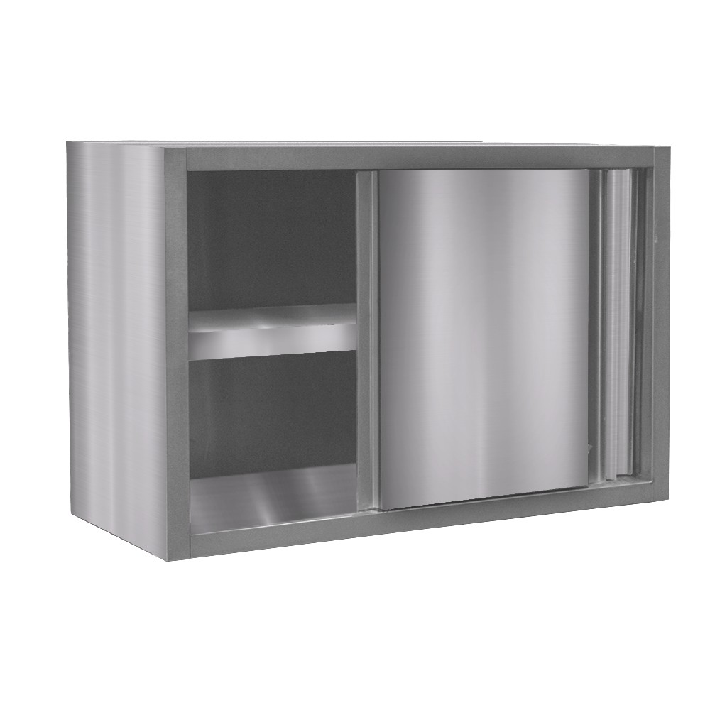 GABINETE IMAHE 2 PUERTAS ACERO INOX MED 120 X 40 X 65 CM - 3