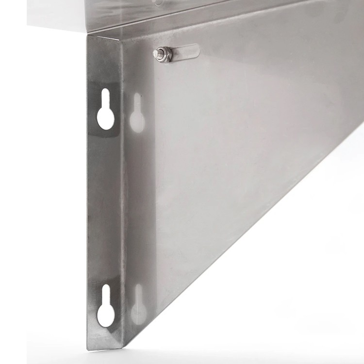 REPISA MURAL ACERO INOX MED. 140 X 30 CM - 2