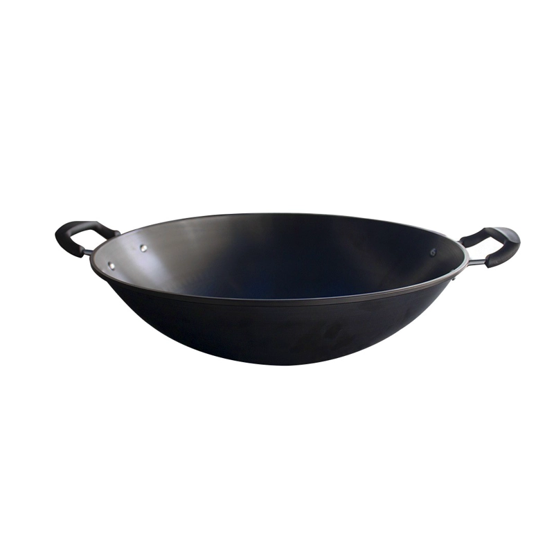 WOK DISCO HIERRO NEGRO GRUESO 47 CM - 1