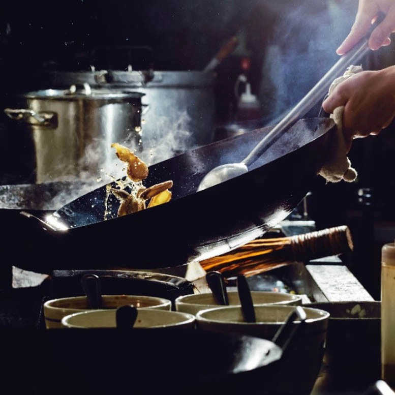 WOK DISCO HIERRO NEGRO GRUESO 47 CM - 2