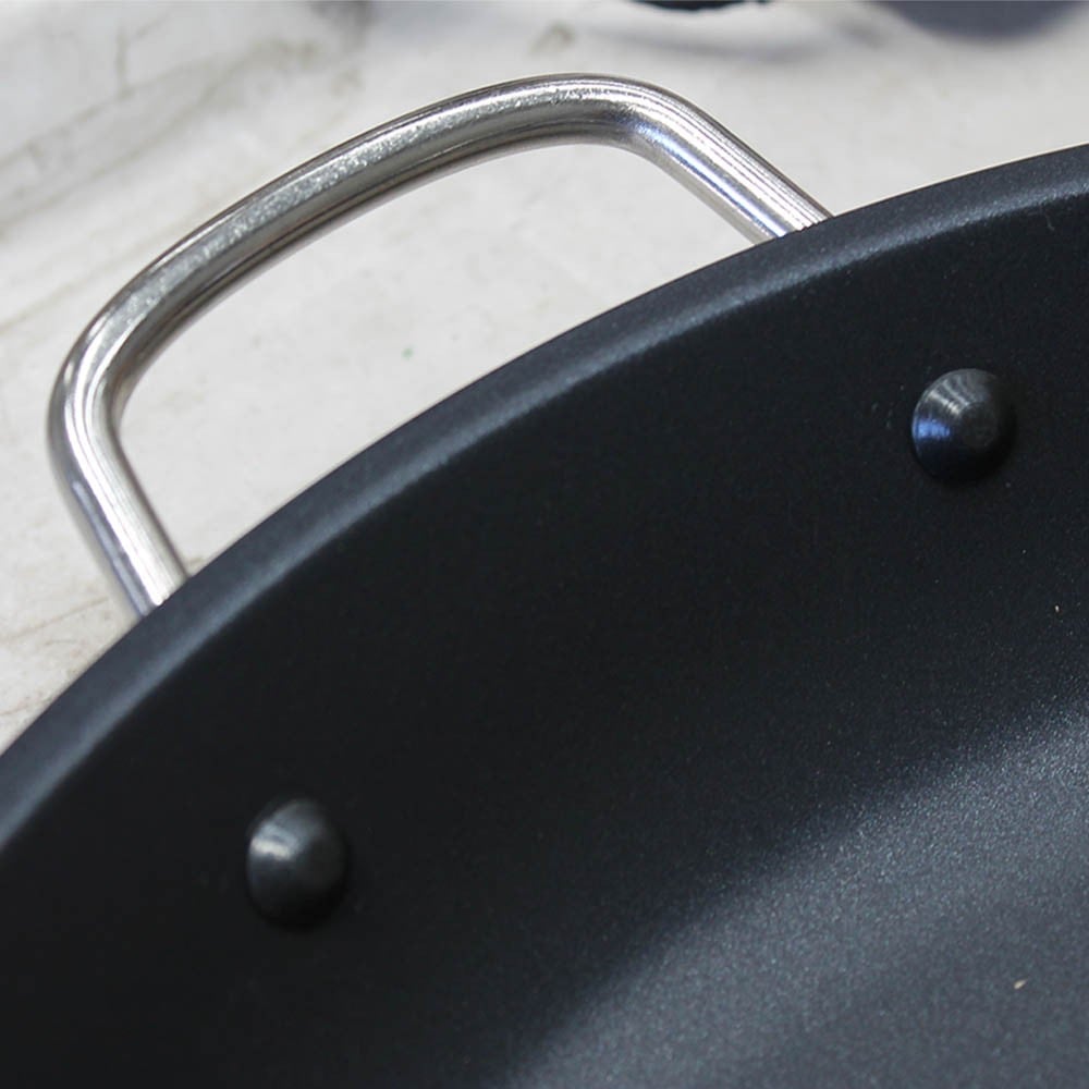 SARTEN CON ANTIADHERENTE ACERO INOX 36 CM - 3