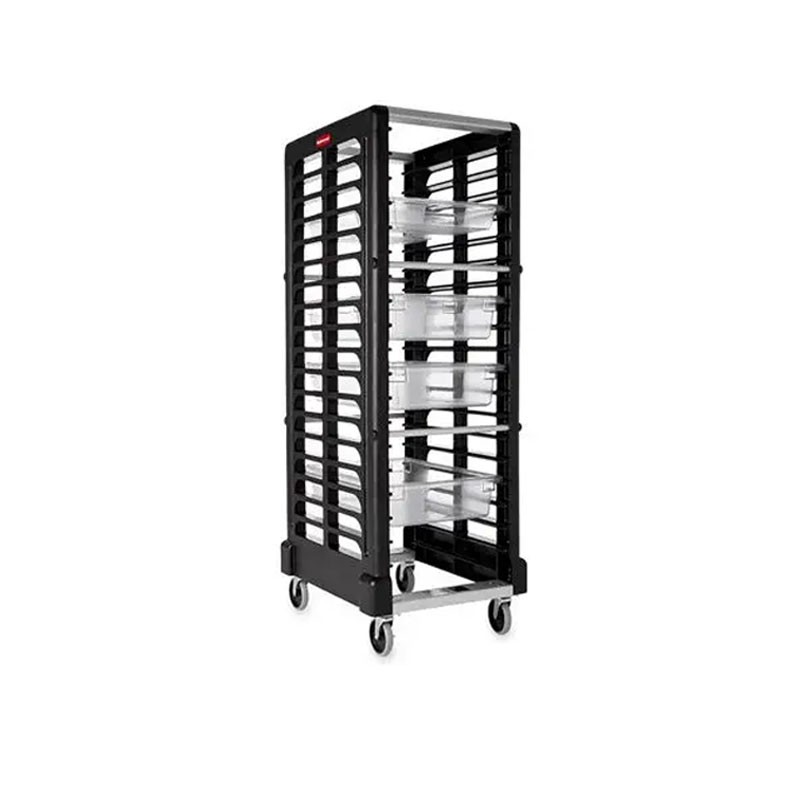 IMAHE  CARRO TRANSPORTE IMAHE  3320BK CAJA ALIMENTOS BANDEJAS NEGRO