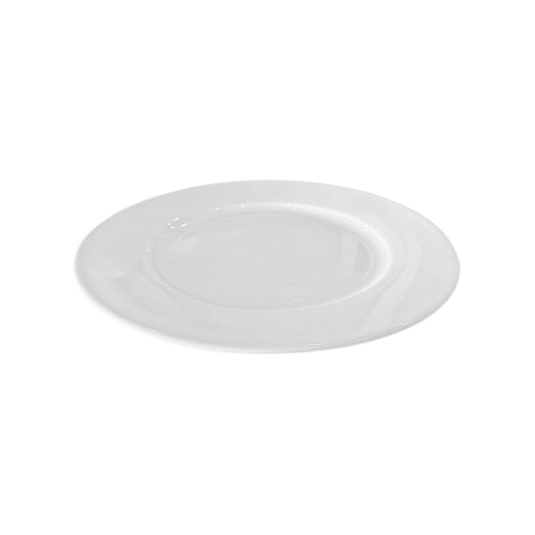 SET DE 6 PLATOS BORDE ANCHO PORCELANA 23 CMS PADUA - 3