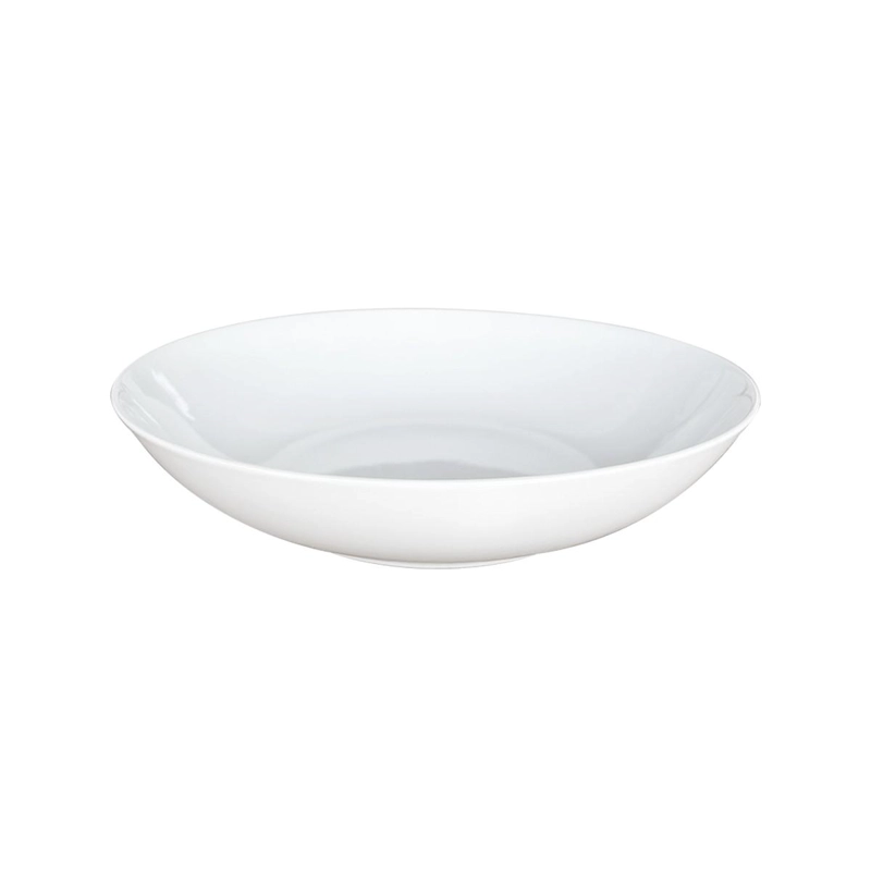 SET 6 PLATOS PASTA LEGUMBRE PORCELANA 23 CM LINEA PADUA - 1
