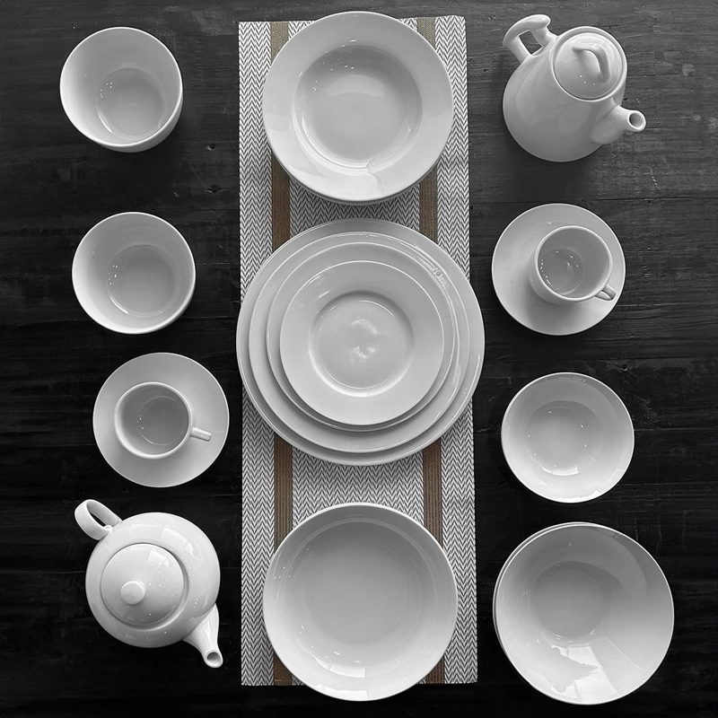 SET DE 6 BOWLS POCILLO PORCELANA 15 CMS PADUA - 5